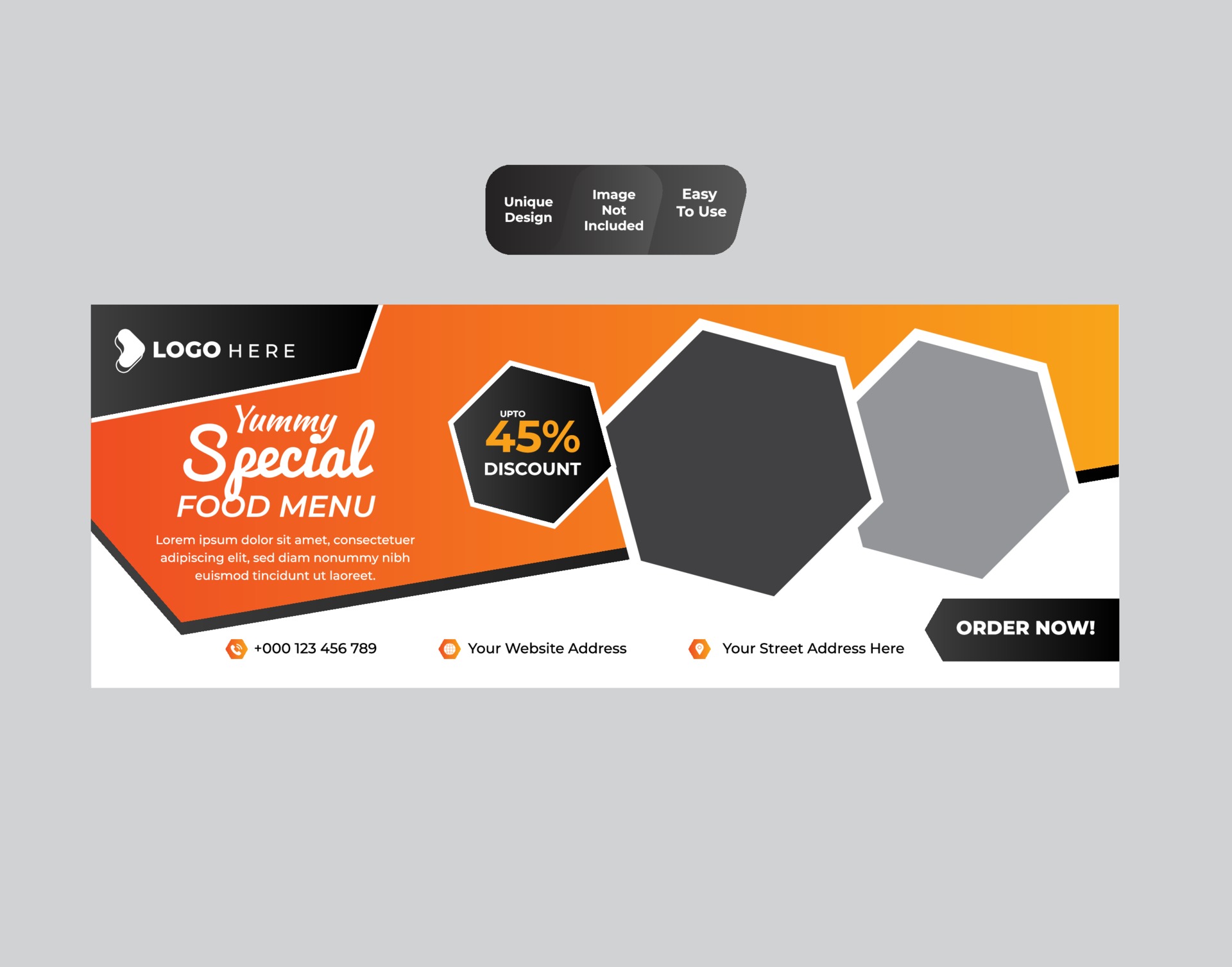 unique-fast-food-restaurant-web-banner-design-template-2052780-vector