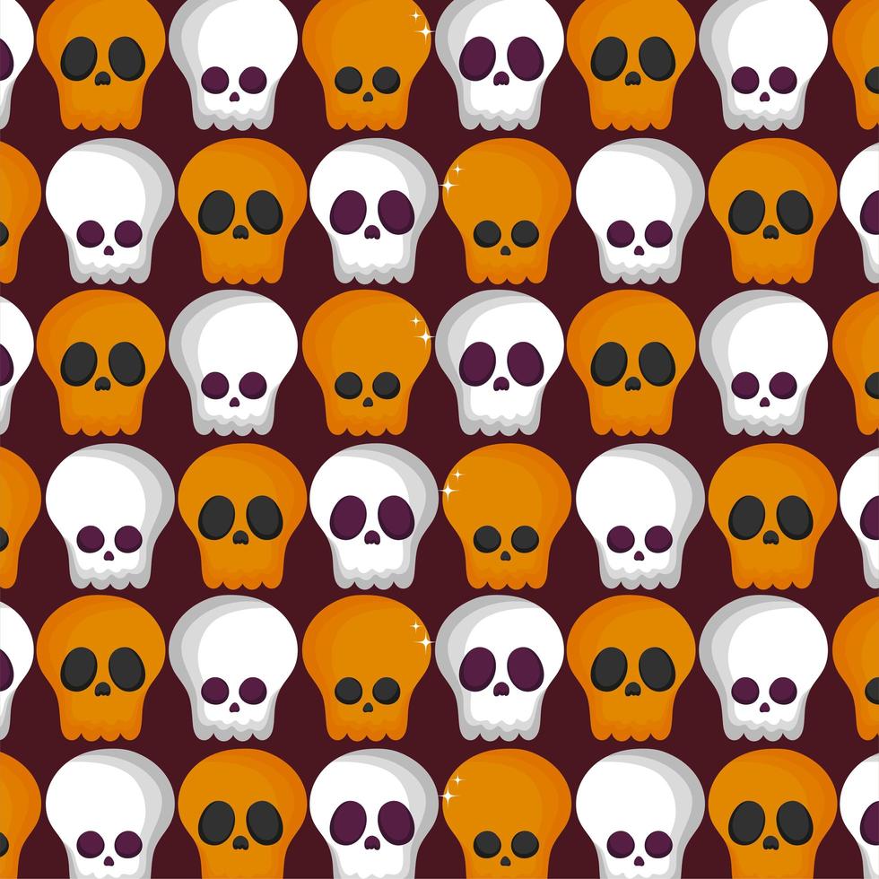 Happy halloween pattern background vector