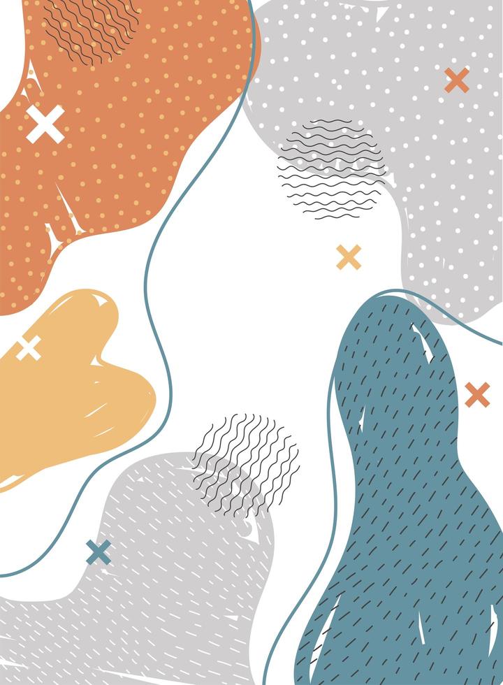 Contemporary abstract background vector