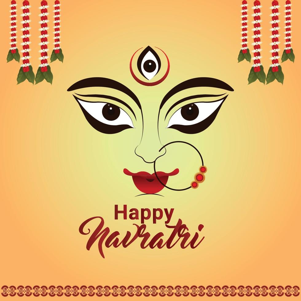 Shubh navratri with Goddess durga illustration 2056617 Vector Art at Vecteezy Shubh navratri with Goddess durga illustration 2056617 Vector Art at Vecteezy