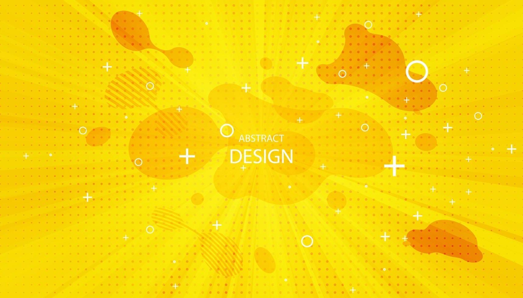 Fondo de arte pop. fondo punteado retro. ilustración vectorial. arte pop amarillo de semitono vector