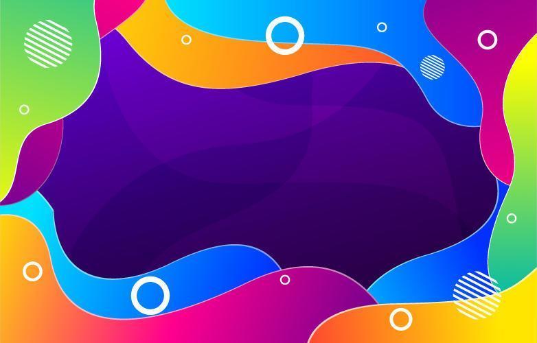 Colorful Waves Background vector