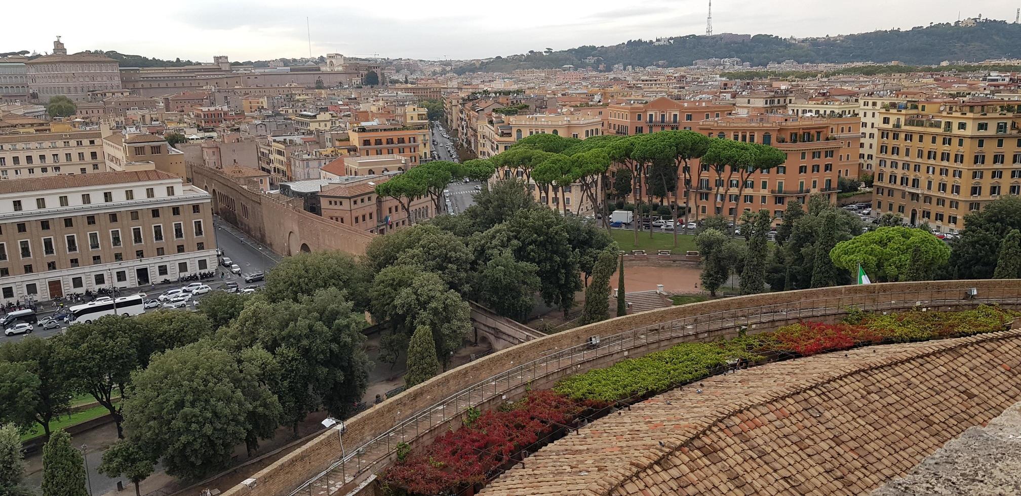 Roma desde el panteón, Roma, Italia foto