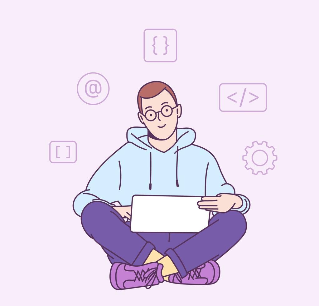 Python Coding Vector Art, Icons, and Graphics for Free Download
