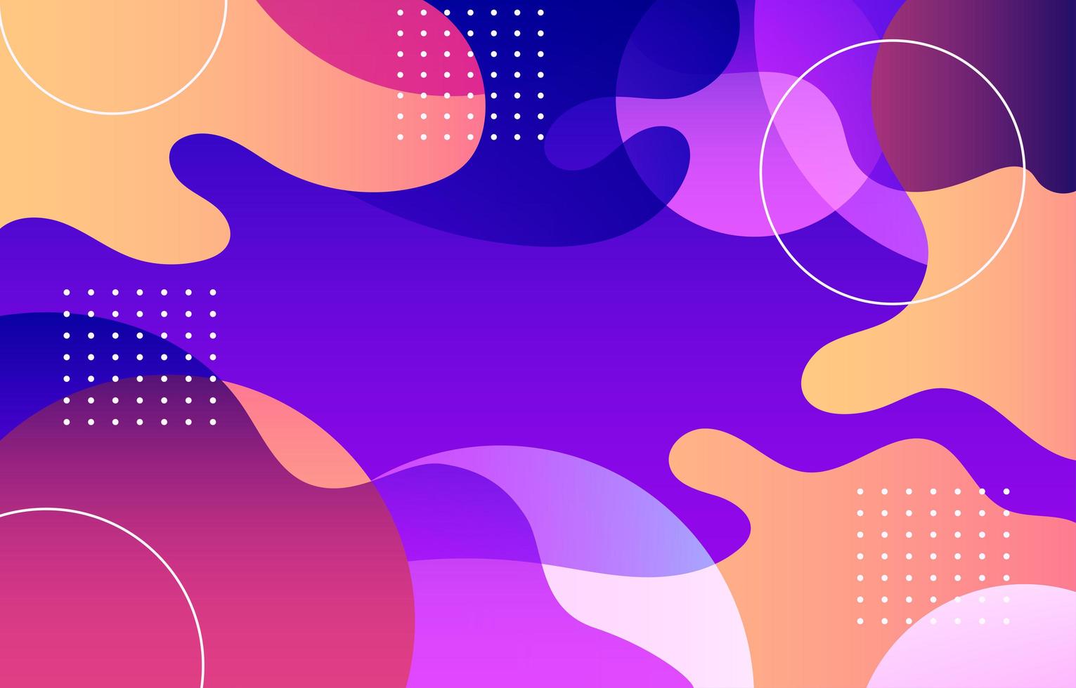 Abstract Colorful Fluid Gradient Background vector