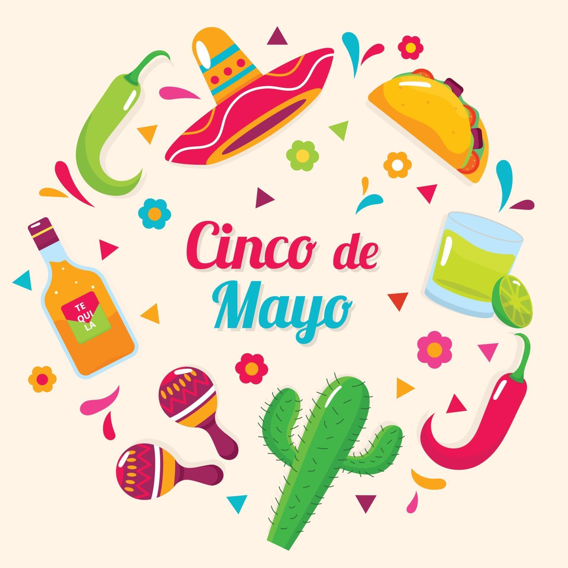 Cinco De Mayo Icon Collection 2058637 Vector Art at Vecteezy