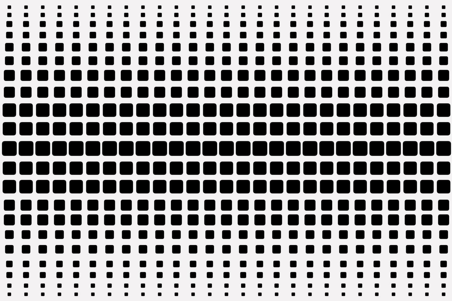 Beautiful Rounded Black Square Pattern vector