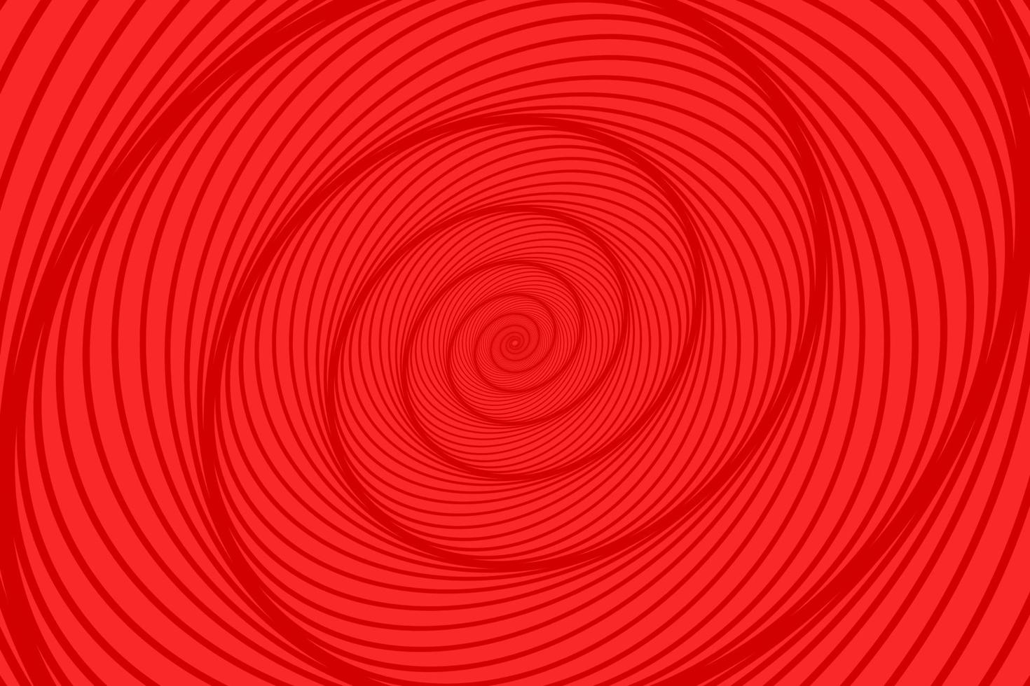 Abstract Red Spiral Background vector