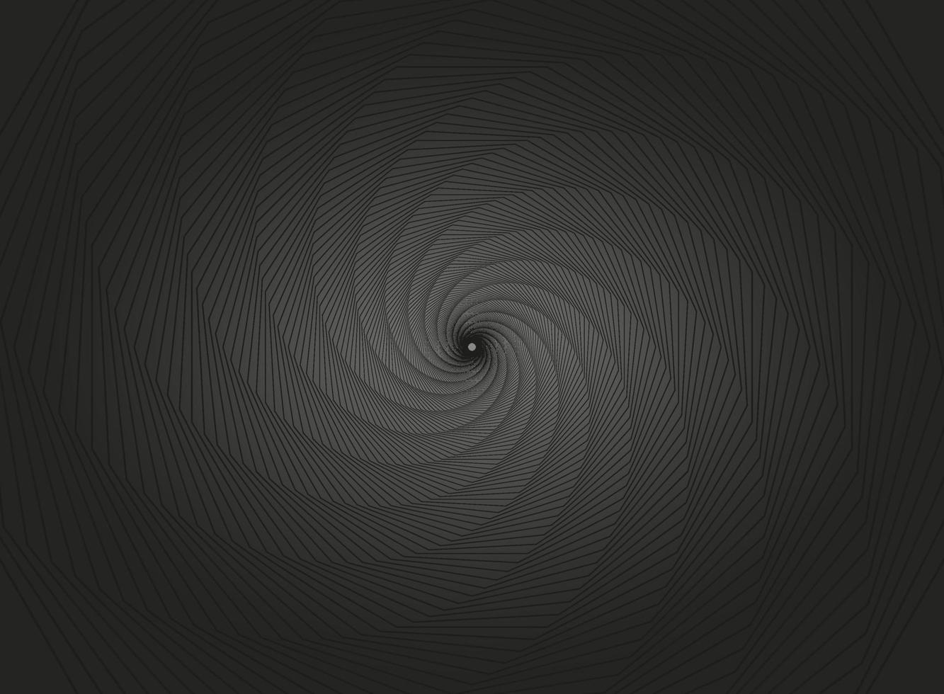 Creative Black Swirl Background vector