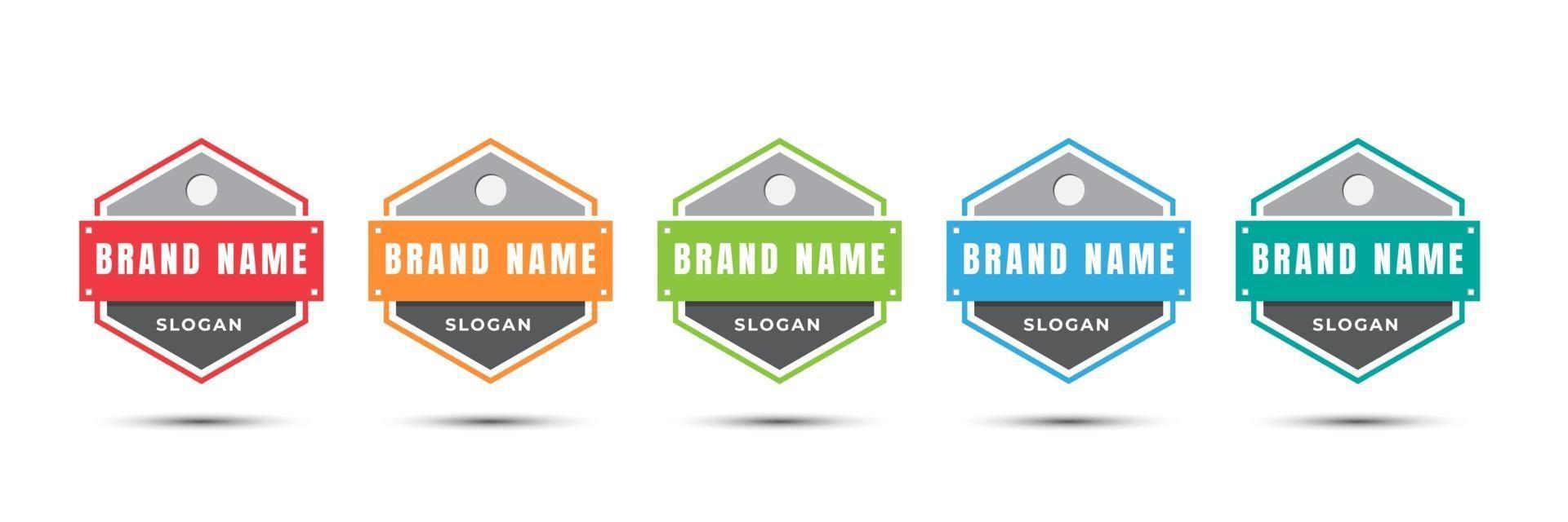 icono de insignia de logotipo para certificado, producto, en línea, comida, culinaria, tienda, etc. plantilla de diseño de ilustración vectorial. vector