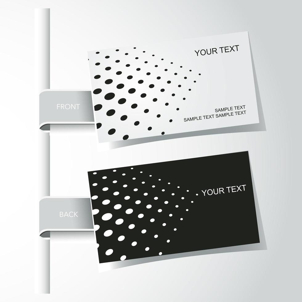 Business Card template vector