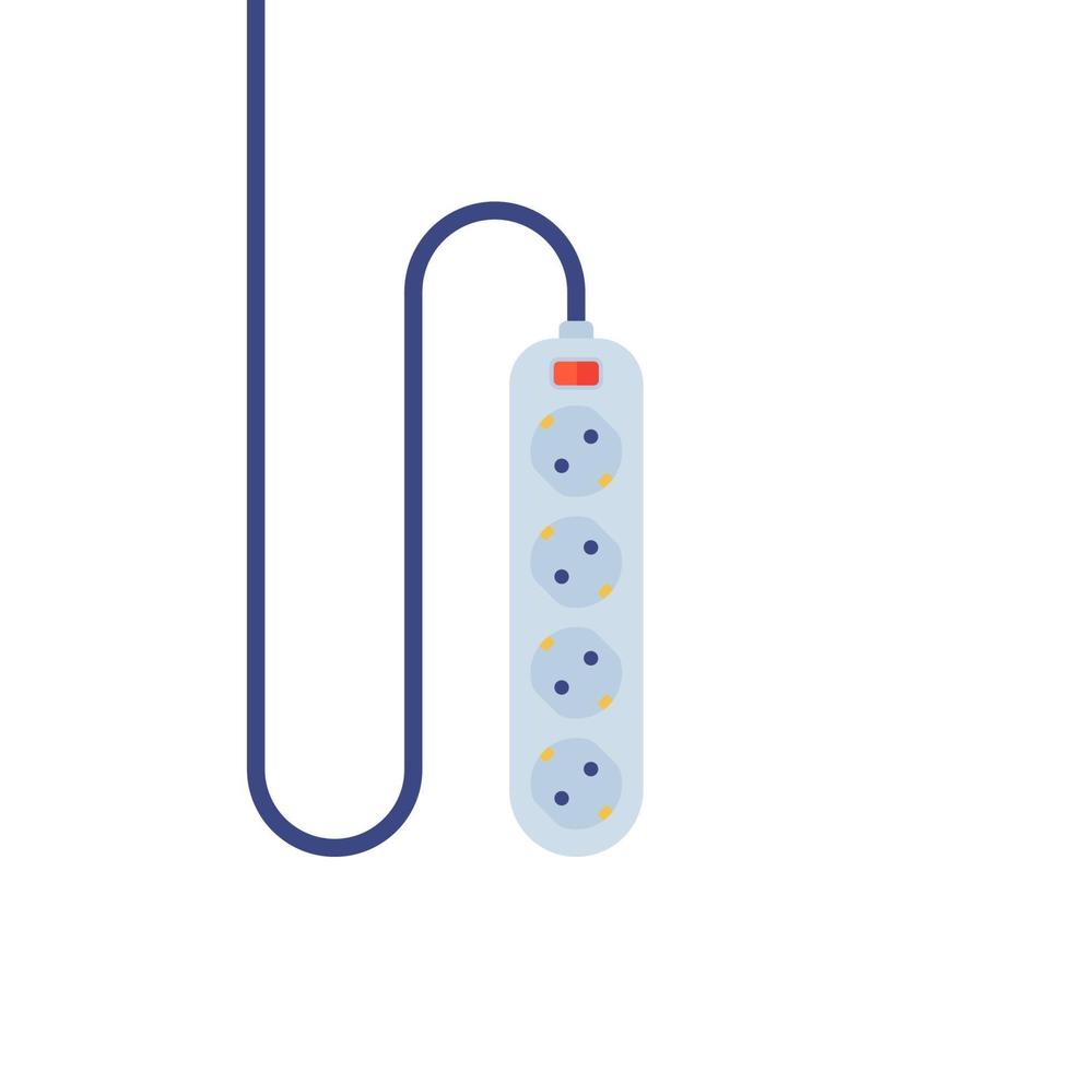 power strip on white, vector.eps vector