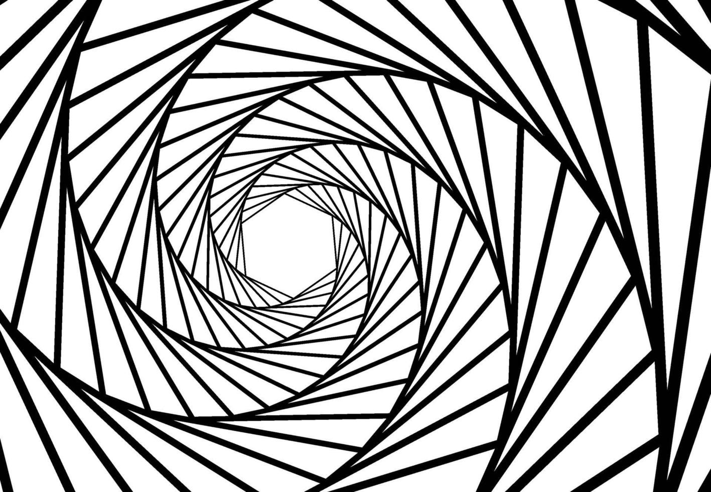 Abstract wavy lines optical illusion. Geometric background design. Vector illustration