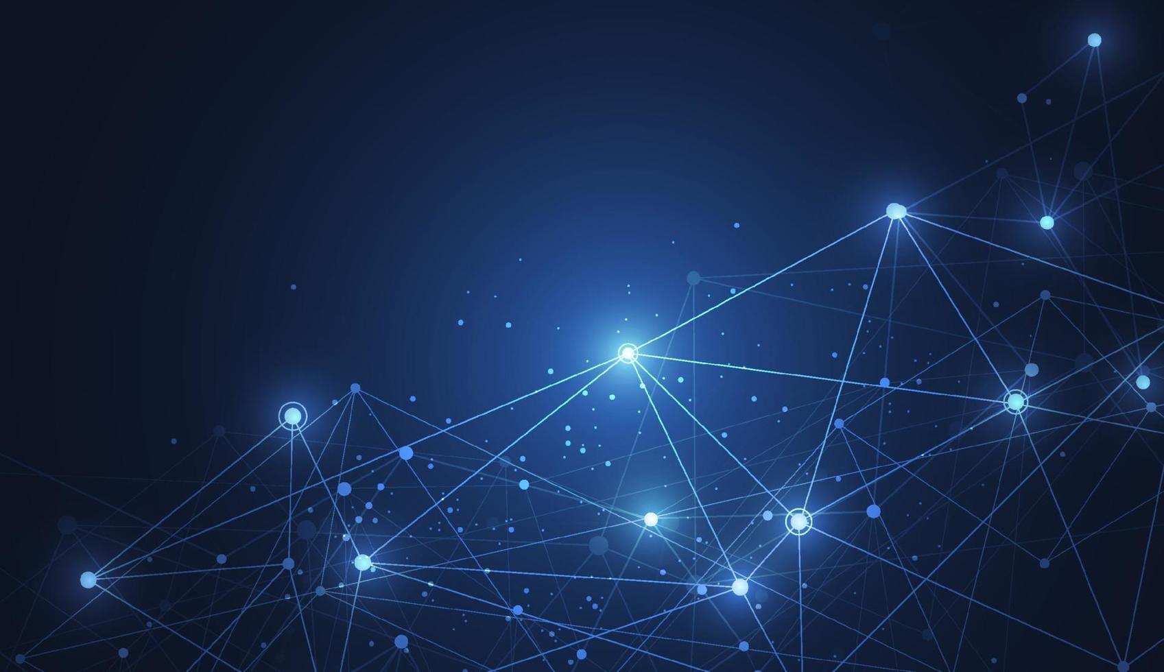 Internet connection, abstract sense of science and technology graphic design. Vector illustration