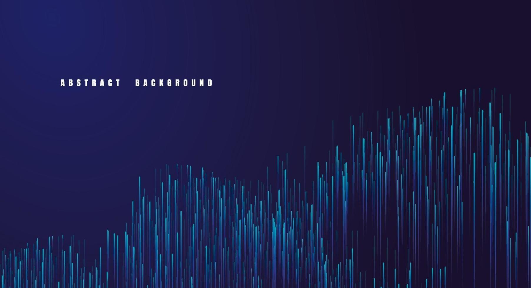 Lines composed of glowing backgrounds, abstract vector background