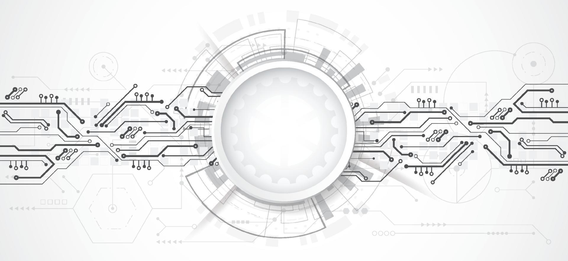 Fondo de diseño 3d abstracto con textura de placa de circuito de línea y punto de tecnología. ingeniería moderna, futurista, concepto de comunicación científica. ilustración vectorial vector