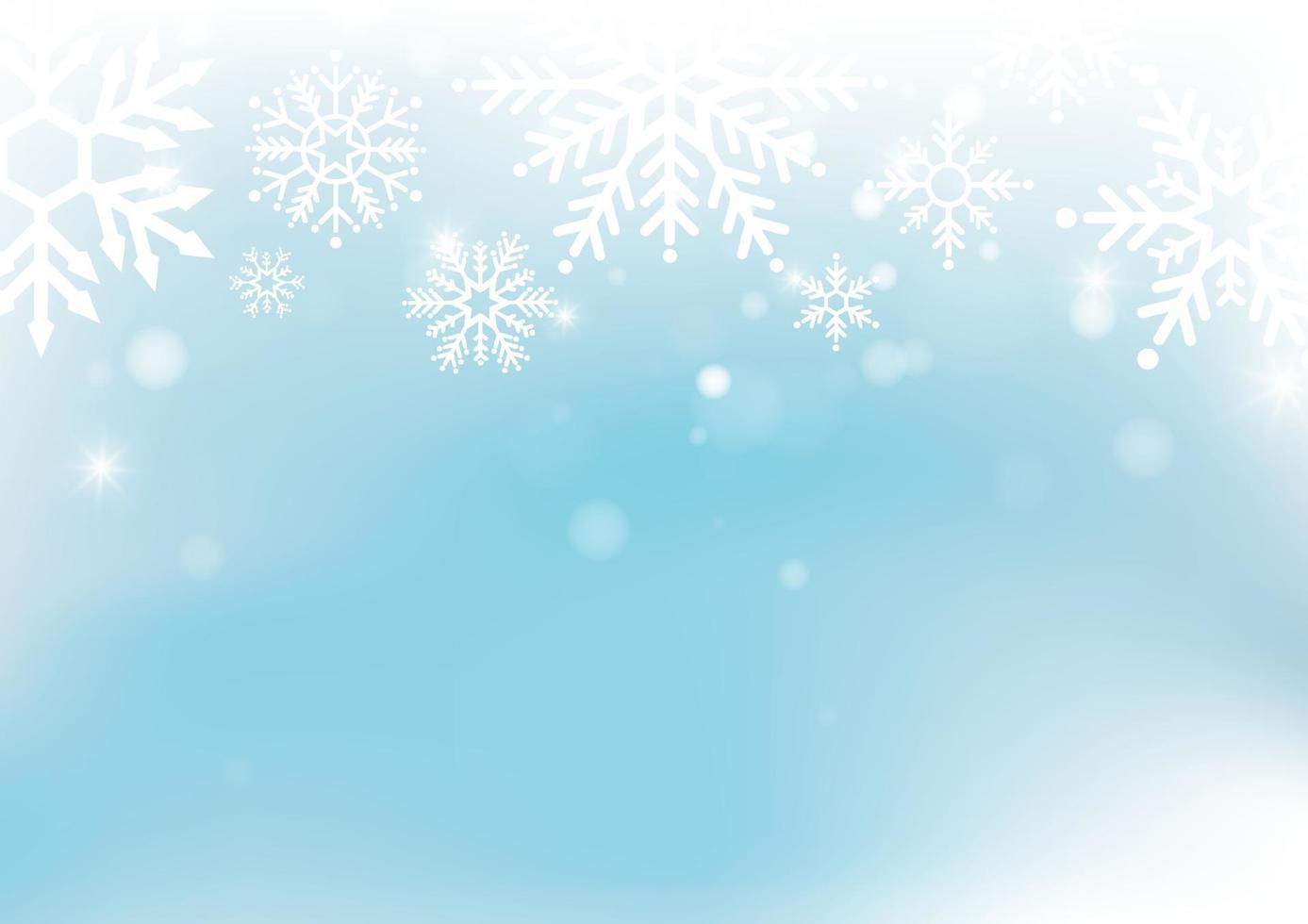 Navidad y año nuevo desenfoque bokeh de luz sobre fondo. ilustración vectorial vector