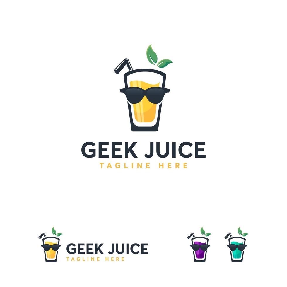 Fresh Juice logo designs template, Orange juice logo template vector