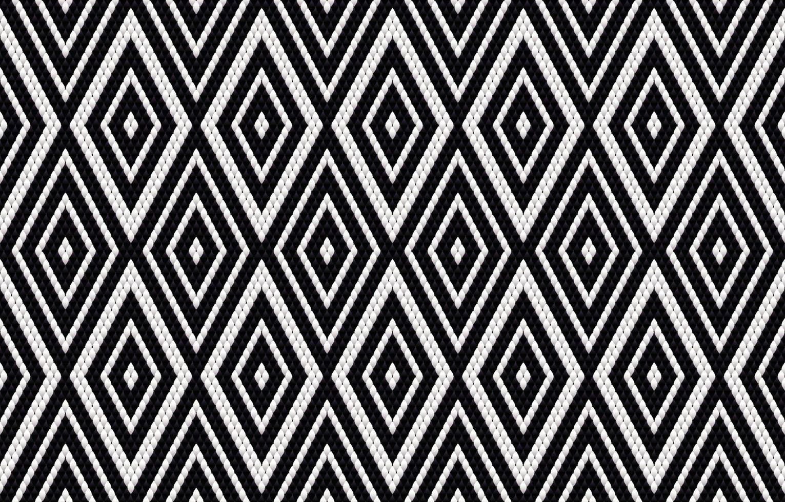 bordado de patrón étnico geométrico y diseño tradicional. textura de vector étnico tribal. diseño para alfombra, papel tapiz, ropa, envoltura, batik, tela en estilo bordado en temas étnicos.