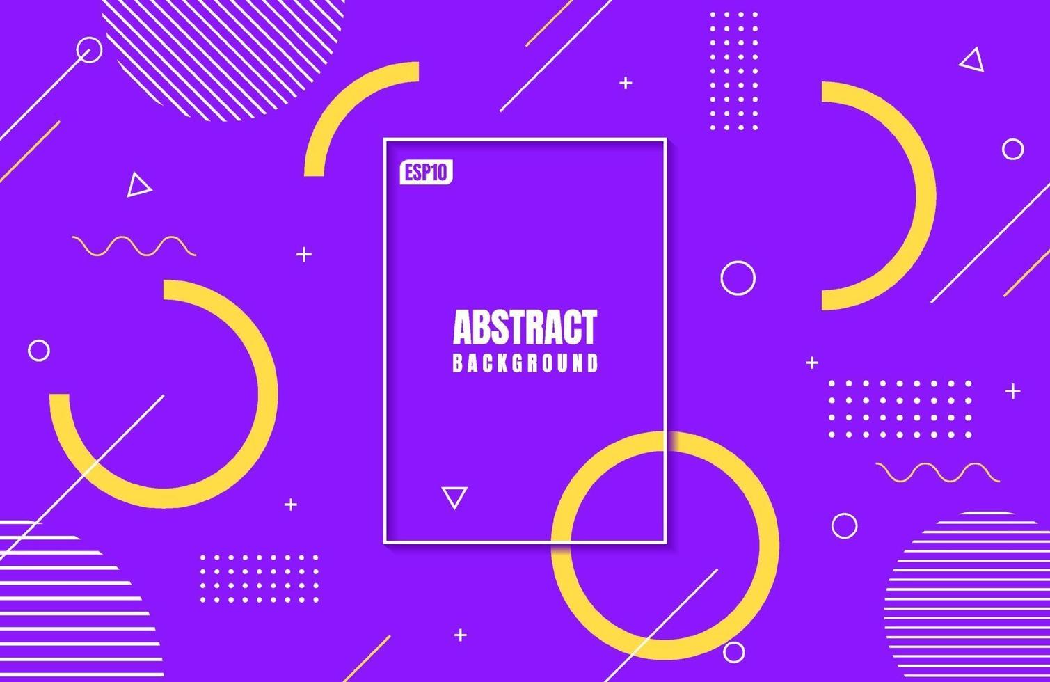 Abstract modern purple colors gradient with Geometric Shape for business background design vector