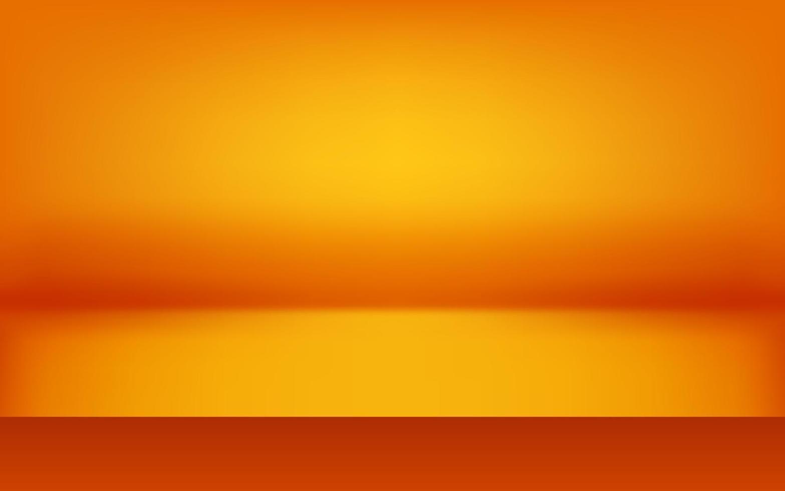 fondo abstracto naranja de lujo. diseño de diseño de halloween, estudio, sala. papel de informe comercial con degradado suave para banner, tarjeta. ilustración vectorial vector