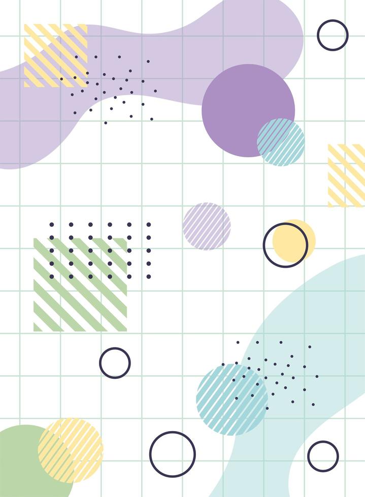 colorful geometric and abstract background vector