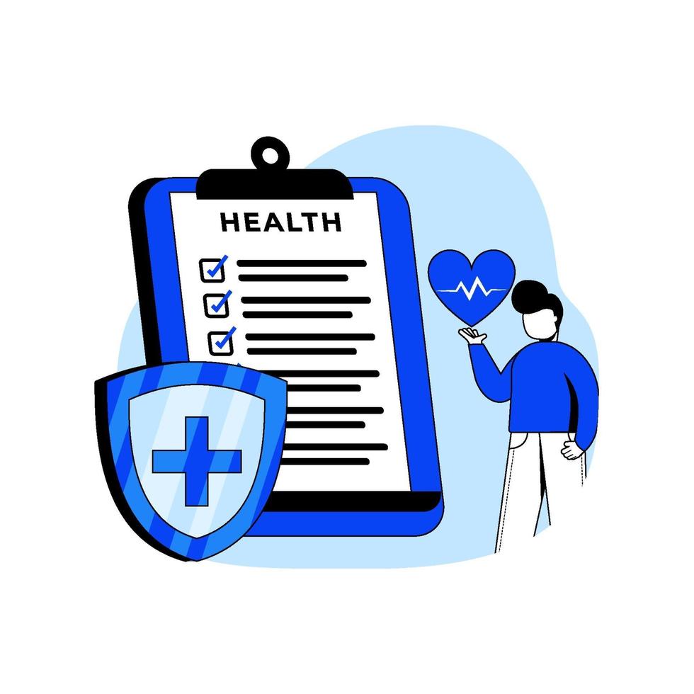 Medical Insurance icon concept vector