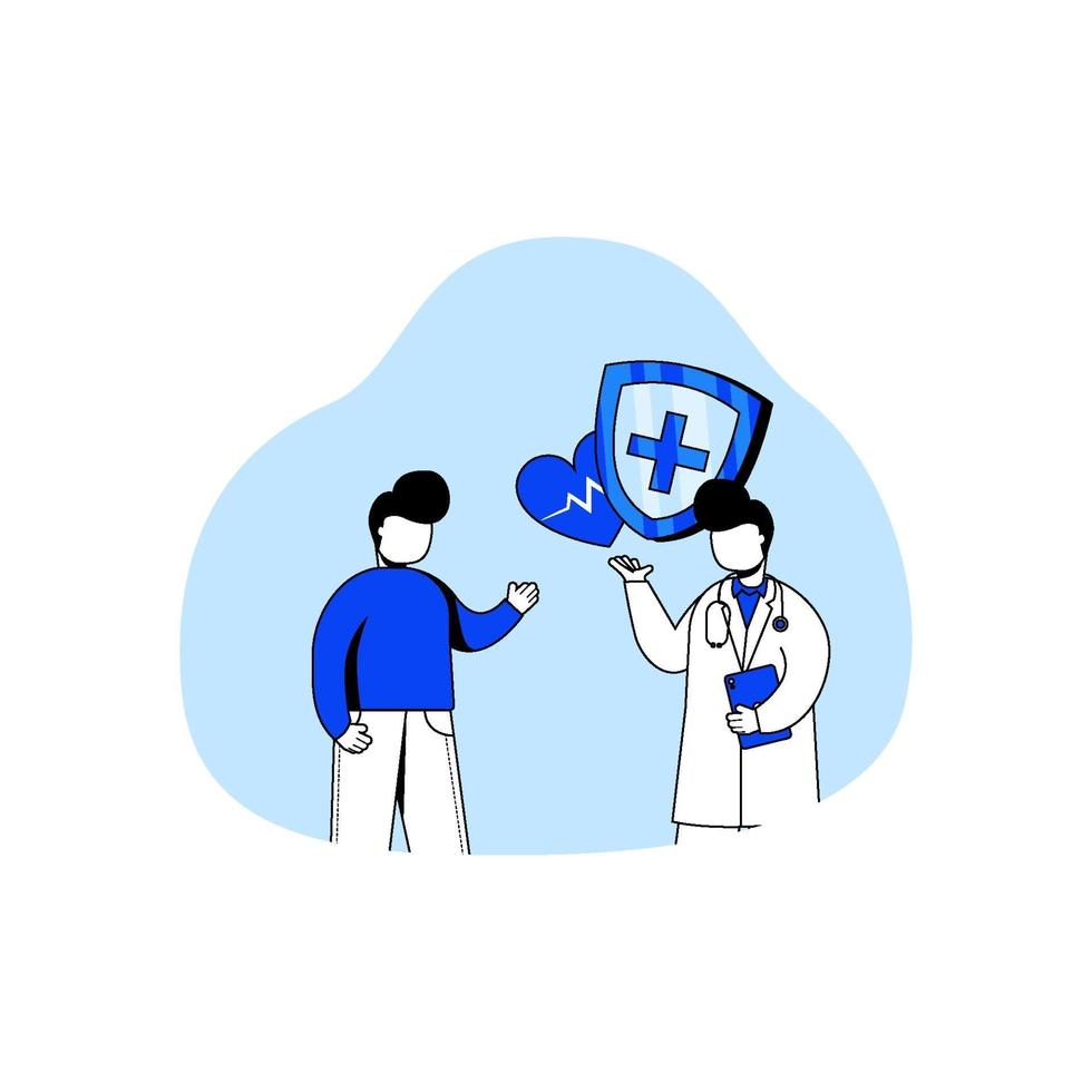 Healthcare icon concept vector
