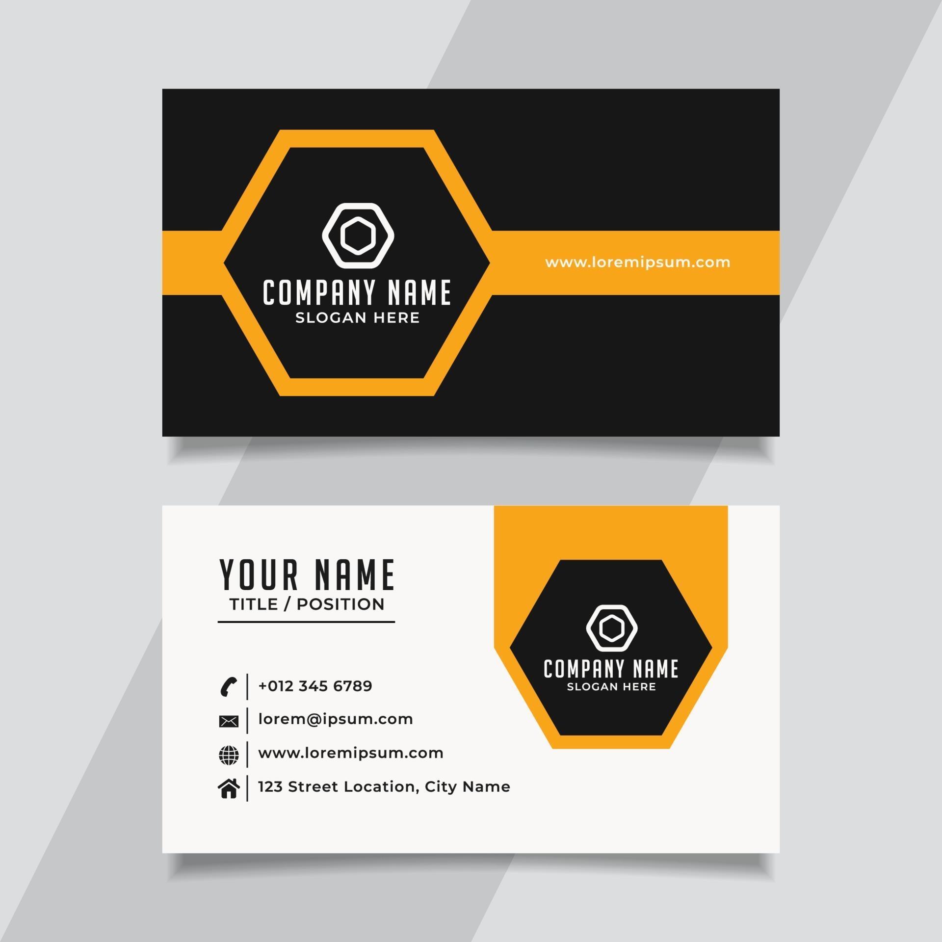 name-card-template-2065910-vector-art-at-vecteezy