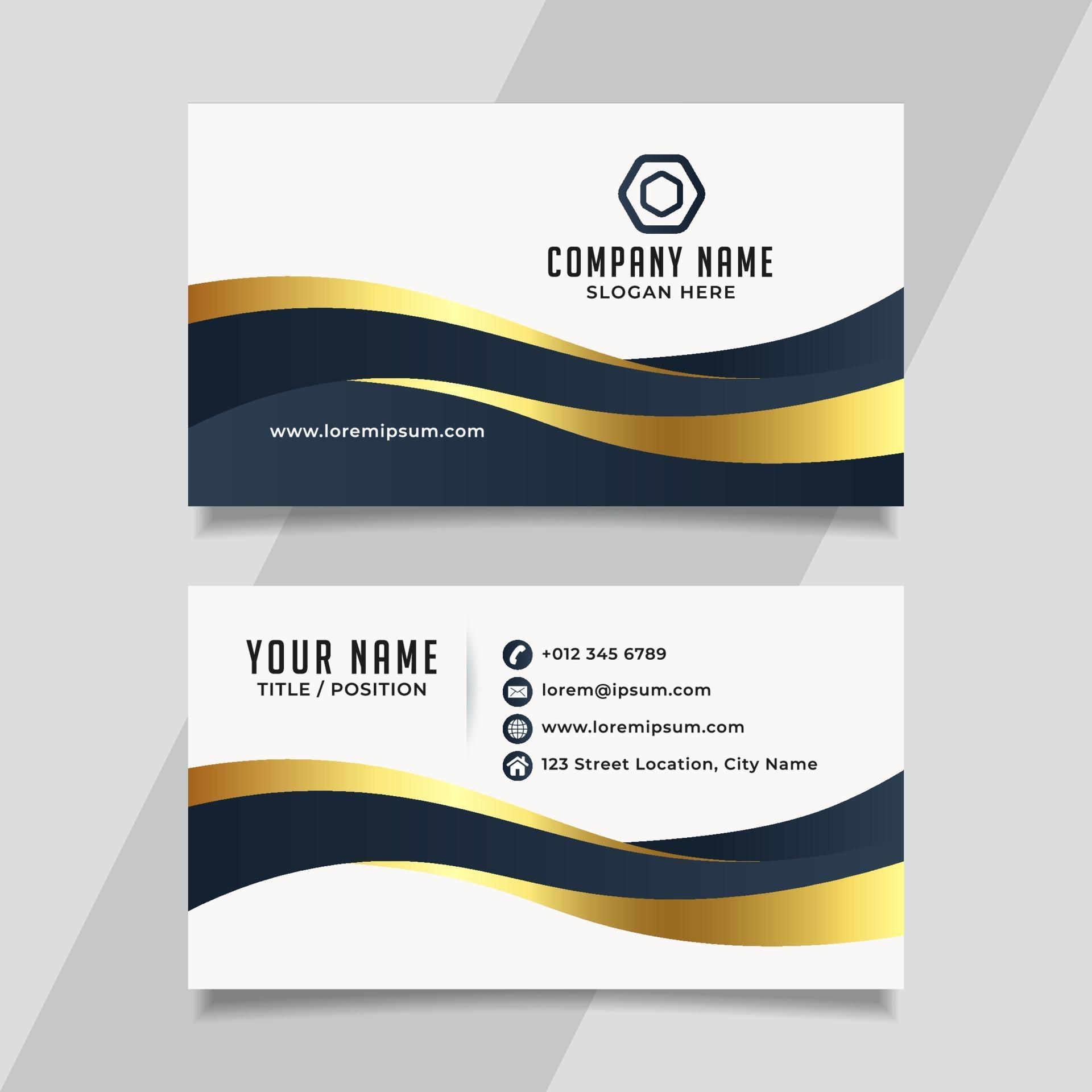 name-card-template-2066027-vector-art-at-vecteezy