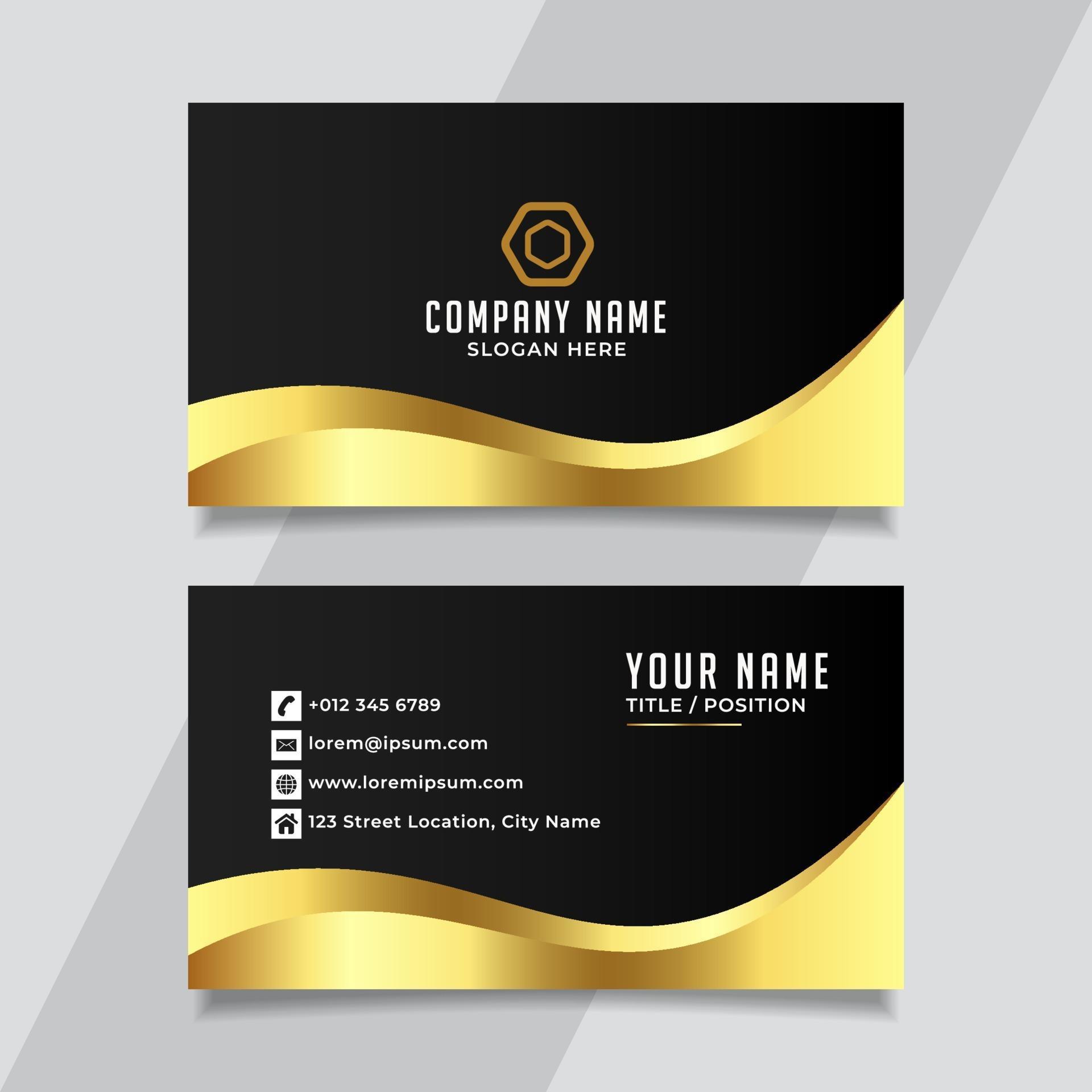 name-card-template-2066054-vector-art-at-vecteezy