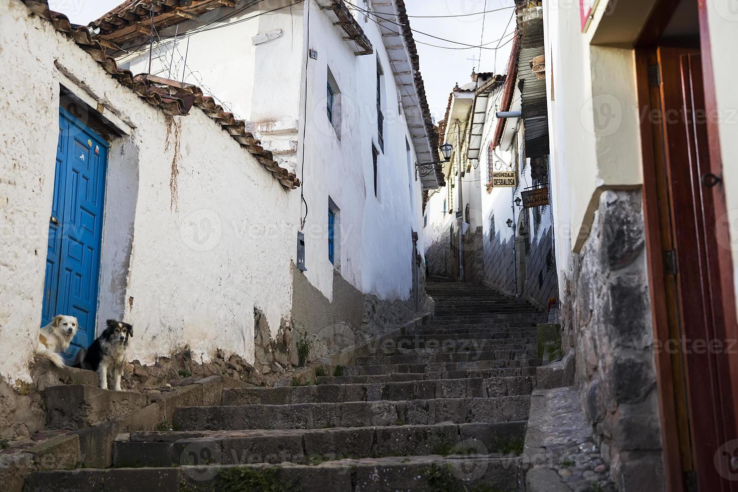 Town Cusco in Peru photo