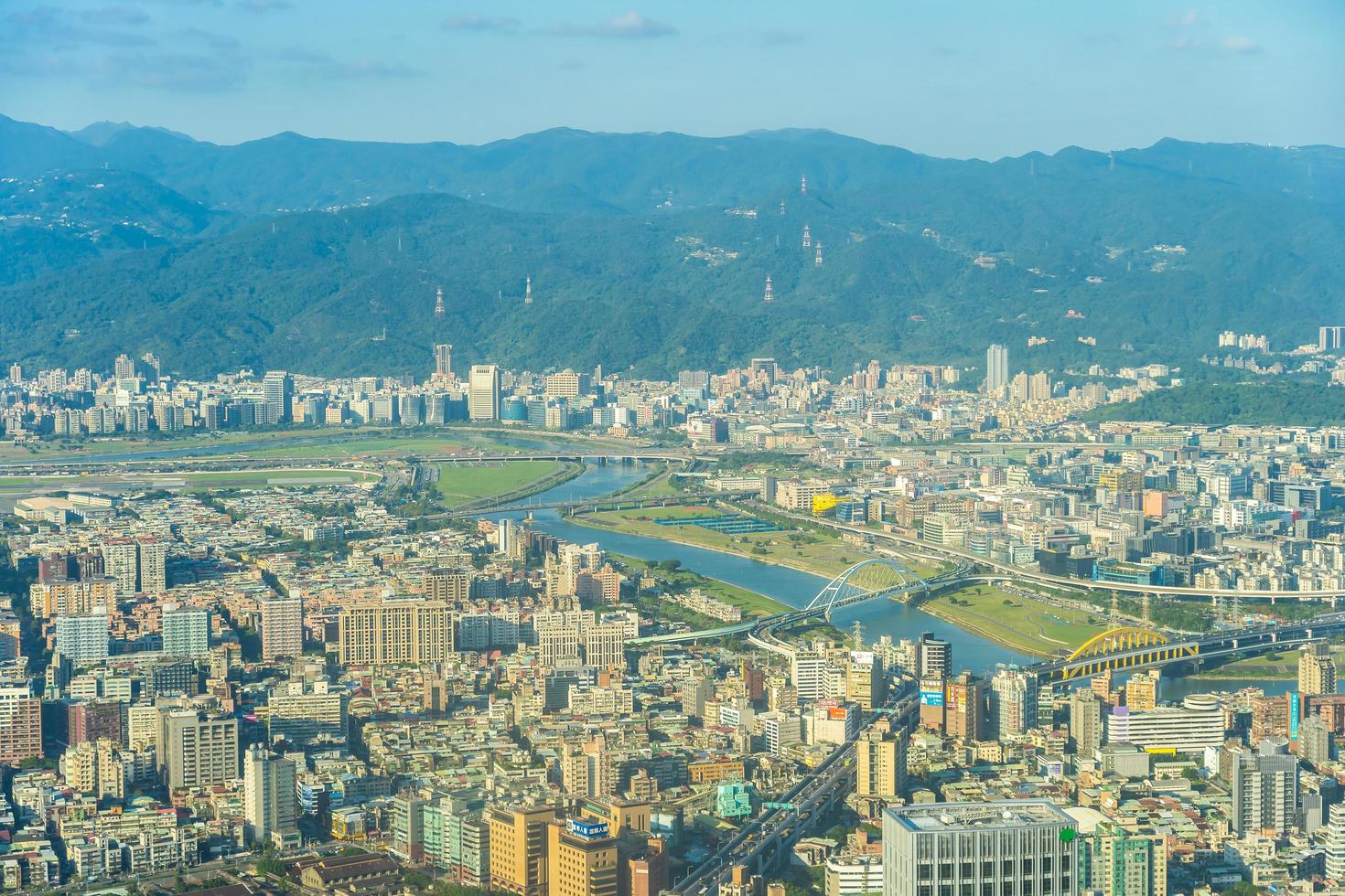 View of Taipei city, Taiwan photo