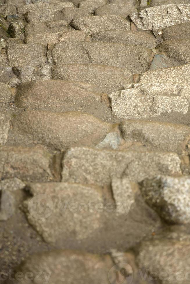 Old stone stairs photo