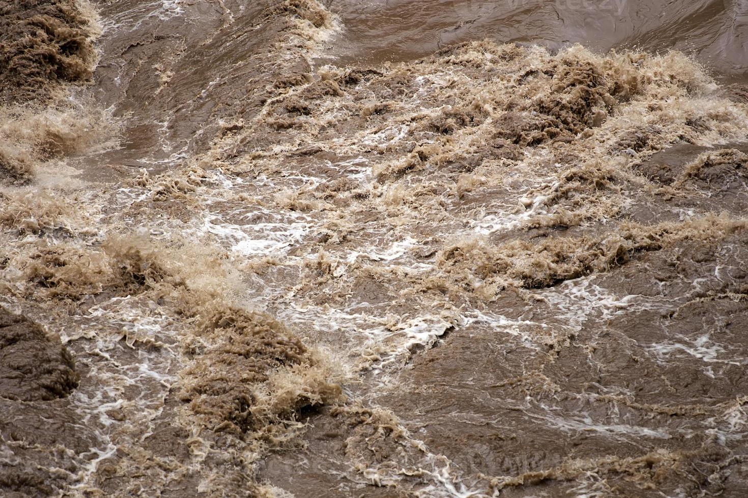 Urubamba river in Peru photo