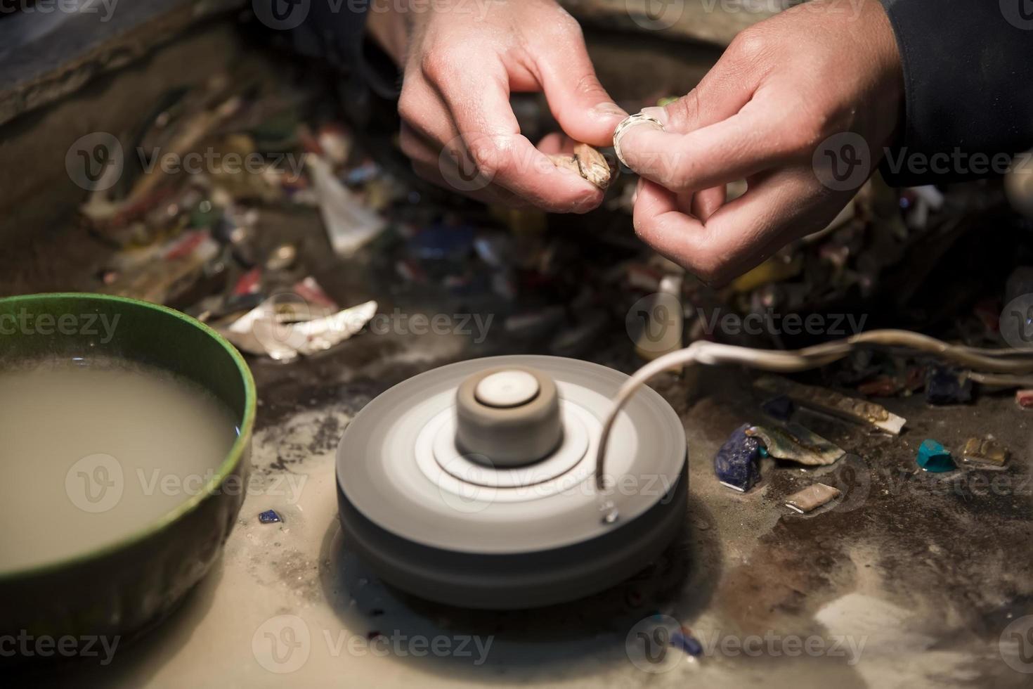 Handmade jewelry in Cusco, Peru photo