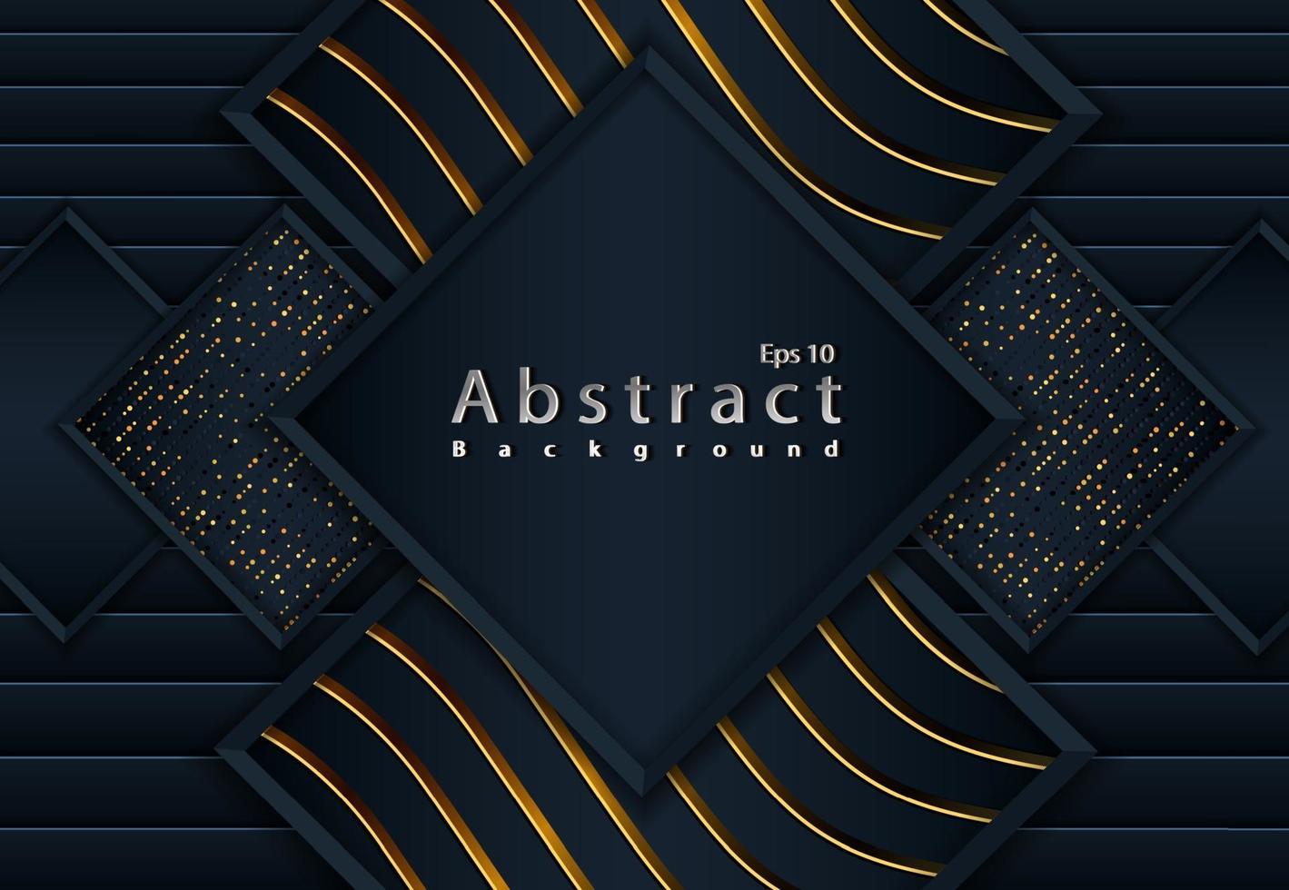 luxury abstract design dark background vector