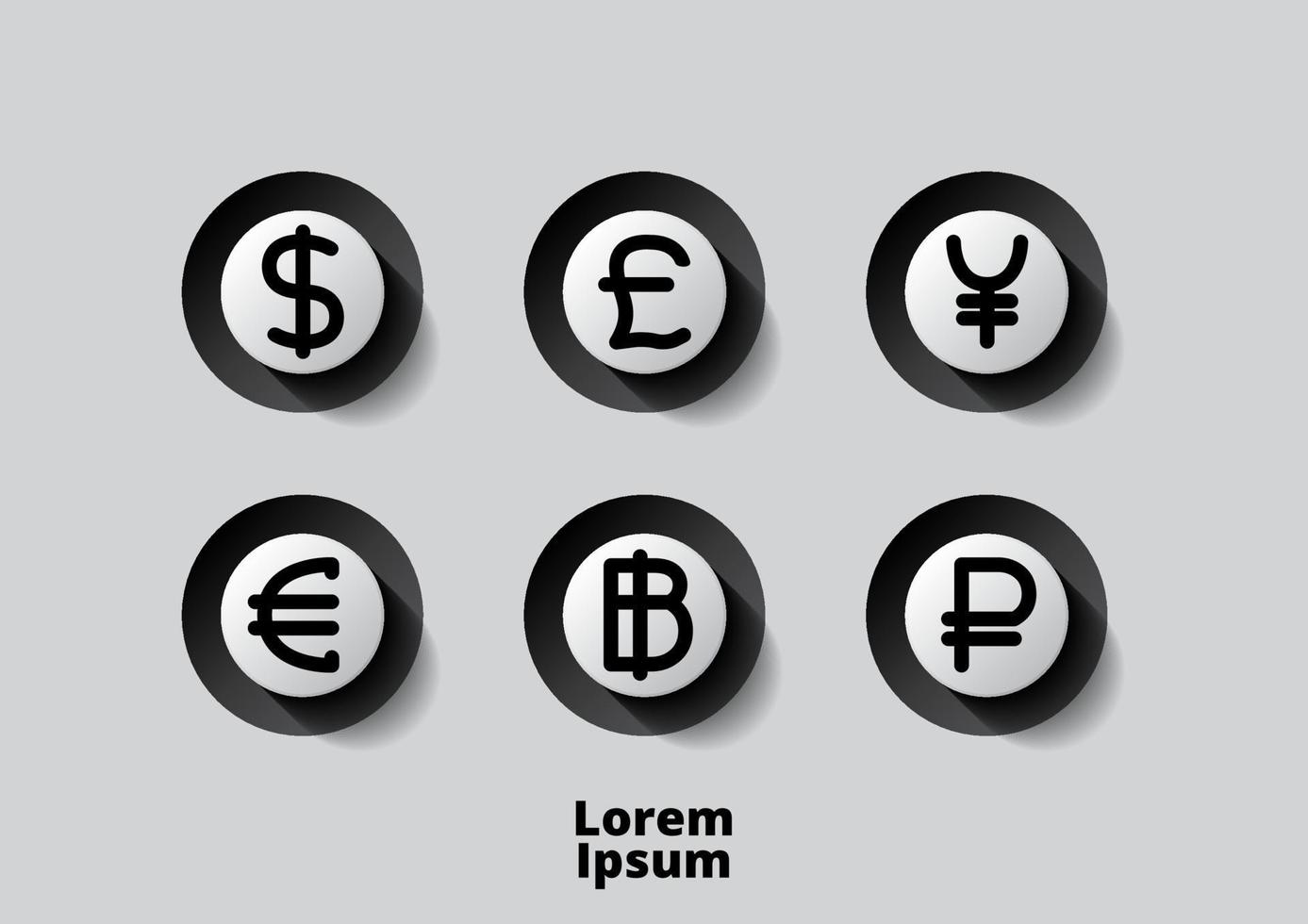 money Icon Vector Illustration Logo Template