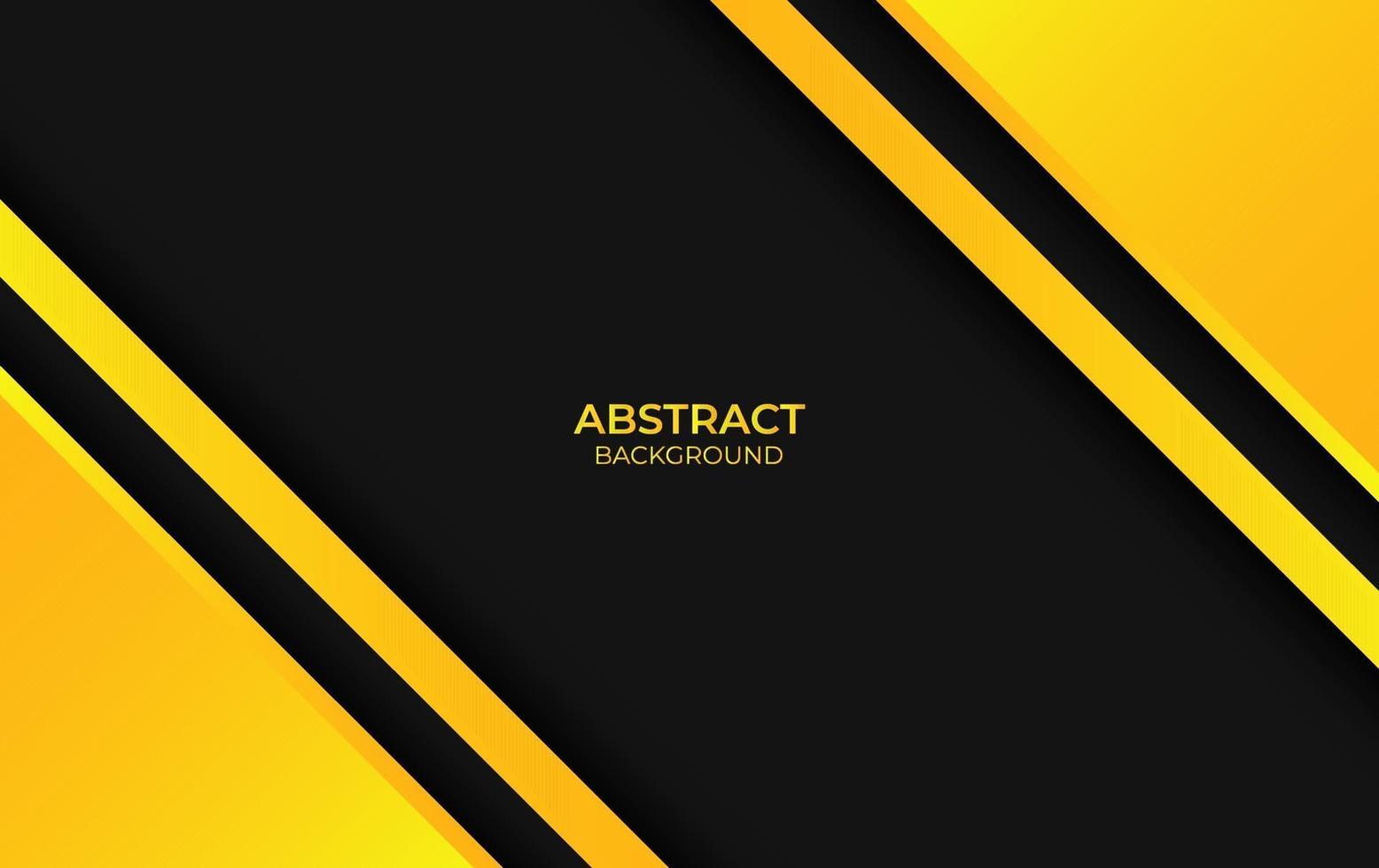 Background Design Yellow And Black vector