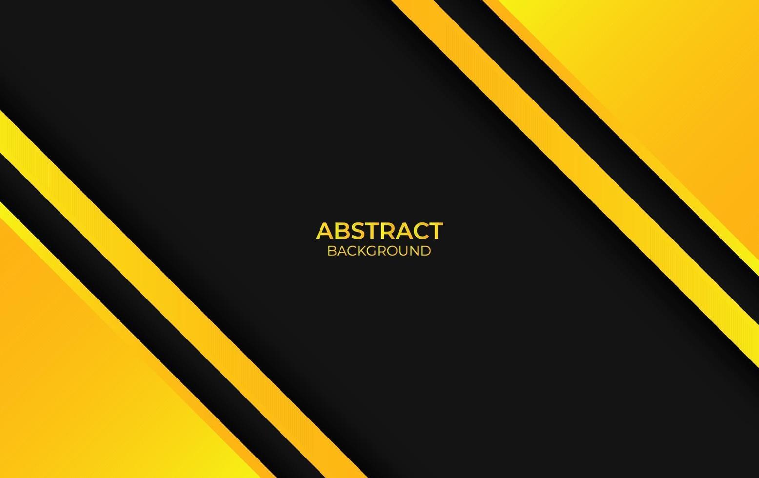 Background Design Yellow And Black vector