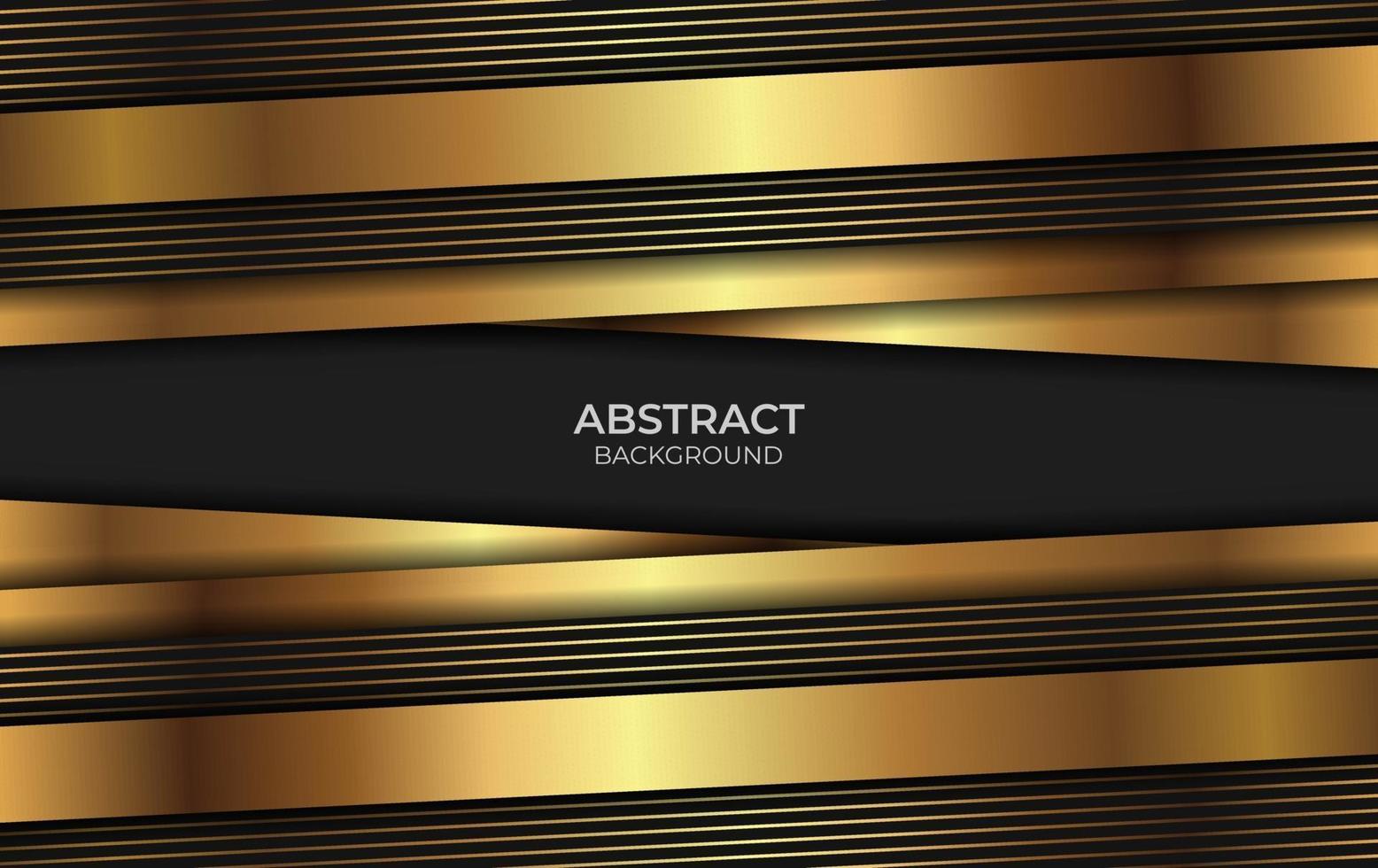 Background Design Gold And Black Style vector