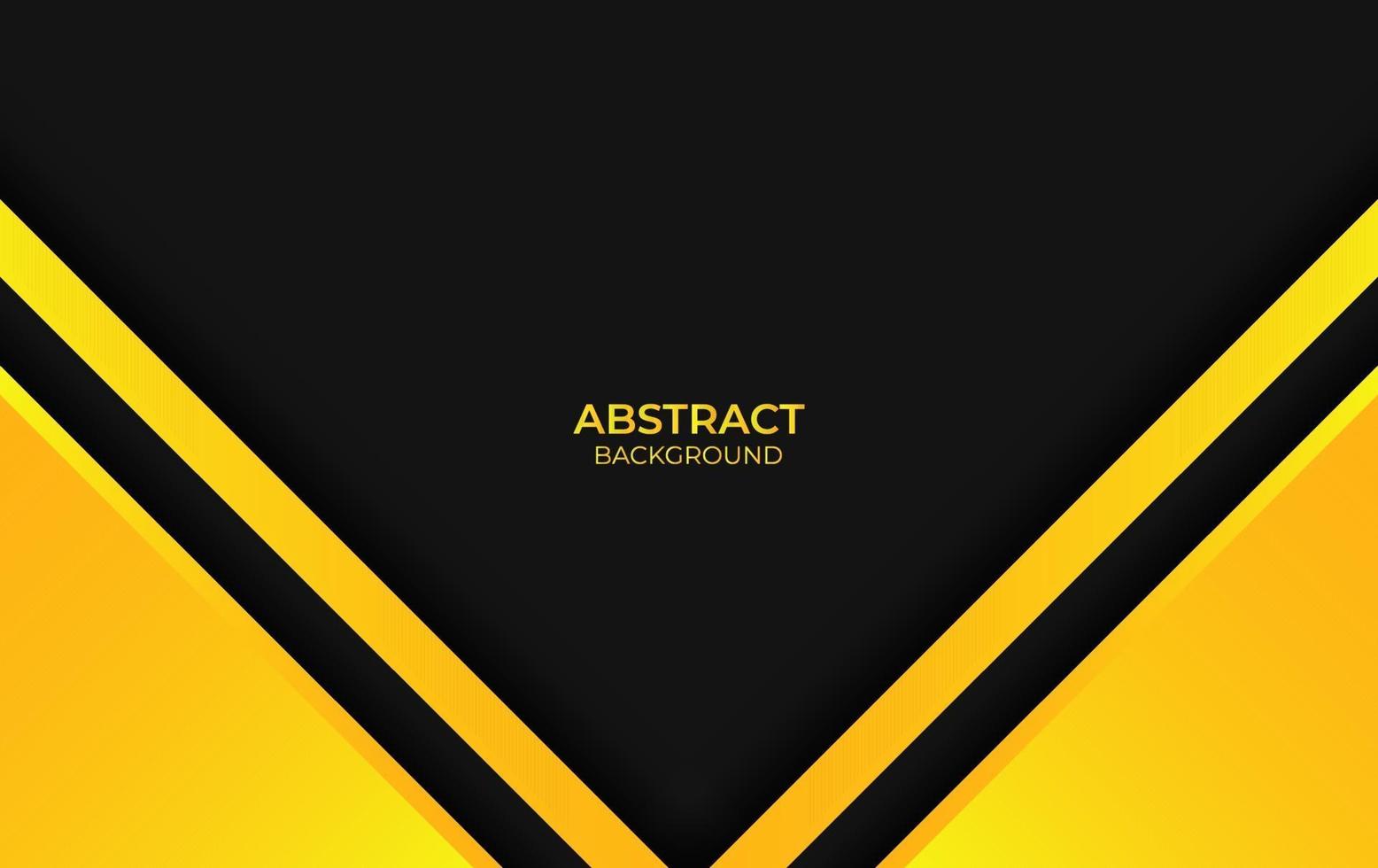 Abstract Color Yellow And Black Background vector