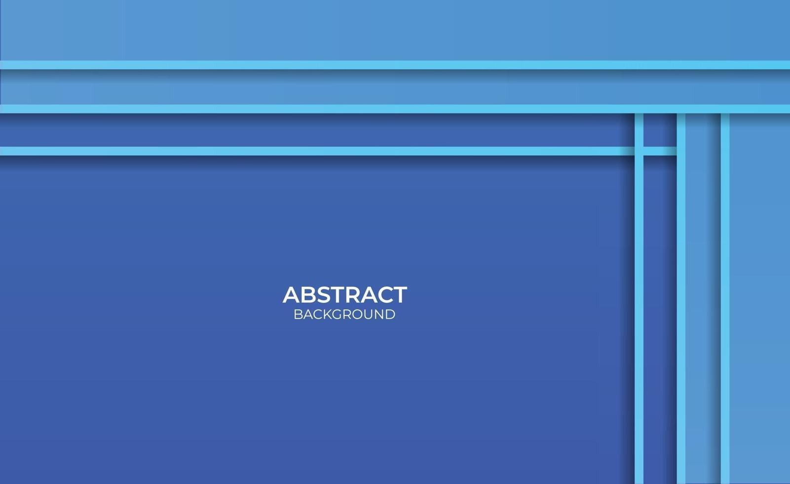 abstract design with blue line style vector