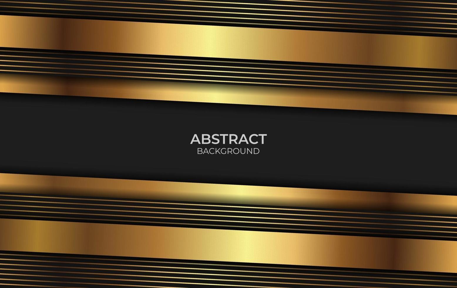 Background Abstract Gold And Black vector