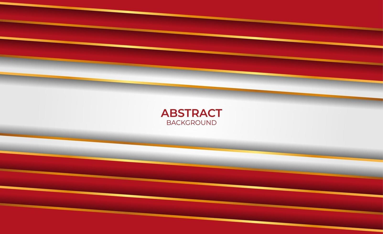 Background design gold and red vector