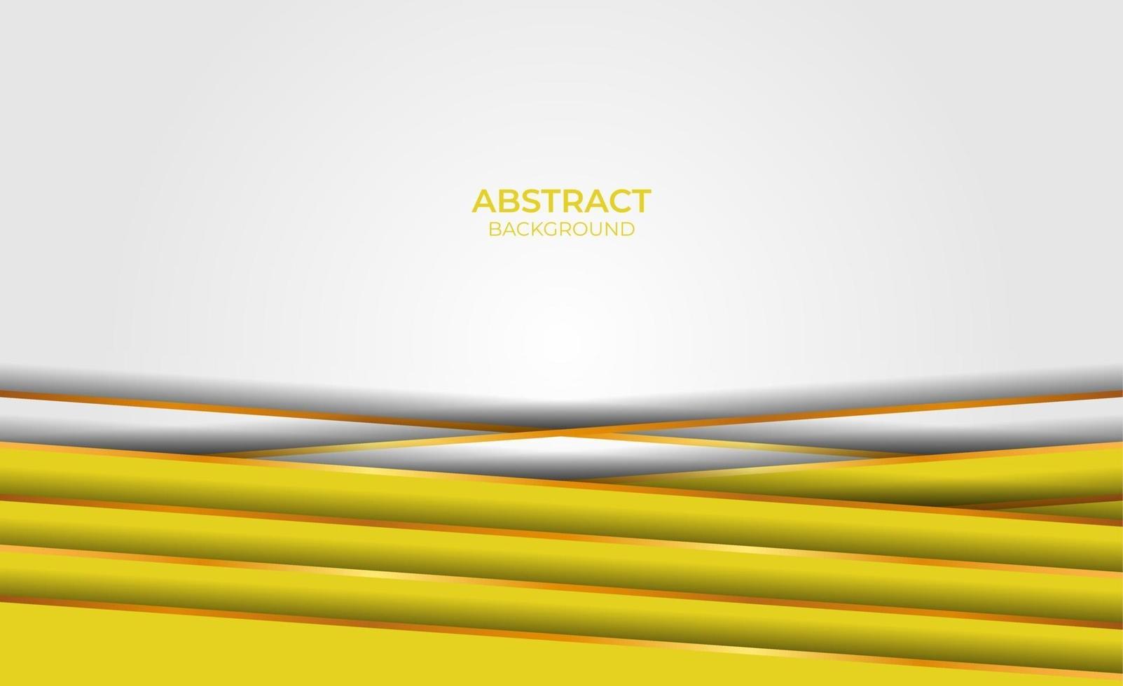 Abstract design gold and yellow background vector