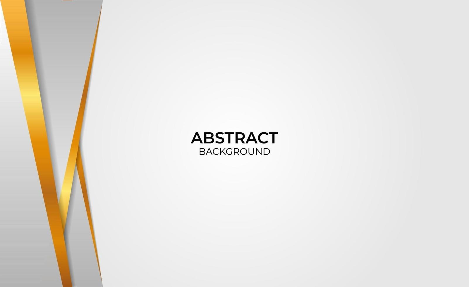 Abstract gold and gray style vector