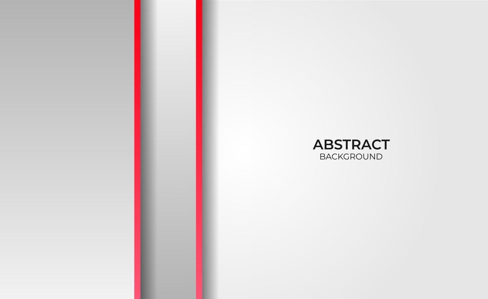 diseño abstracto fondo rojo y blanco vector