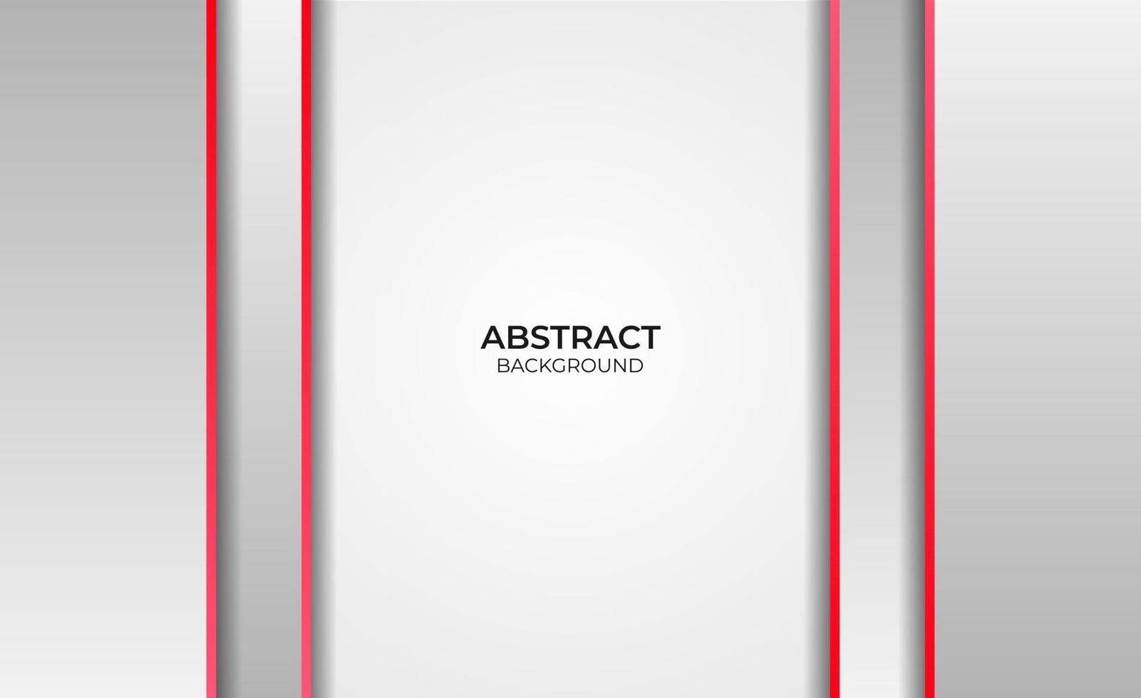 Abstract Design Red And White Background vector