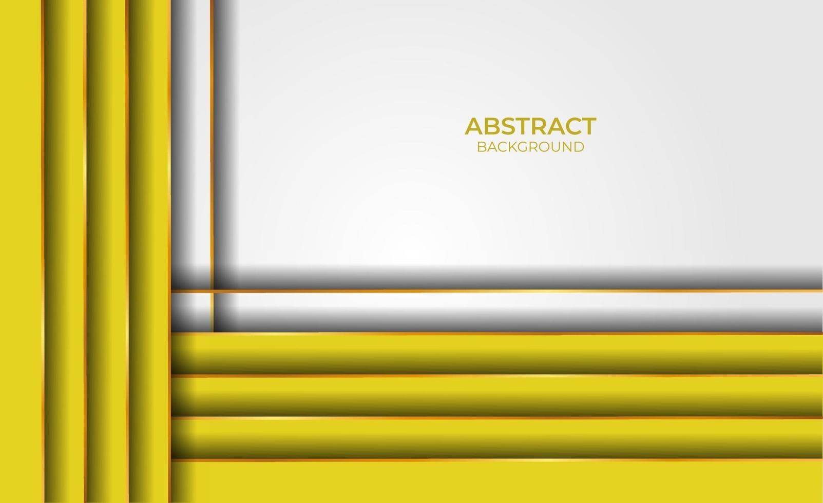 diseño abstracto dorado y amarillo vector